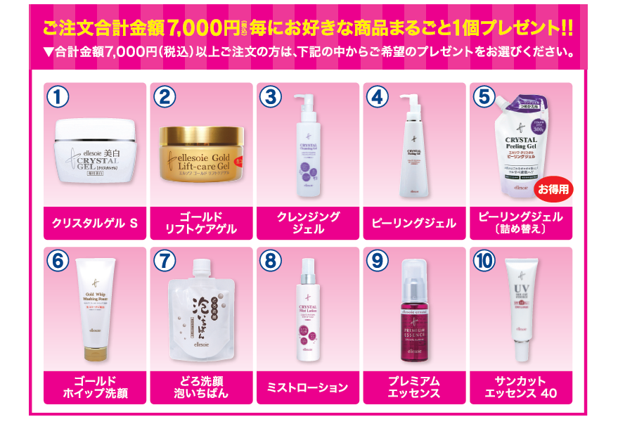 プレゼント一覧