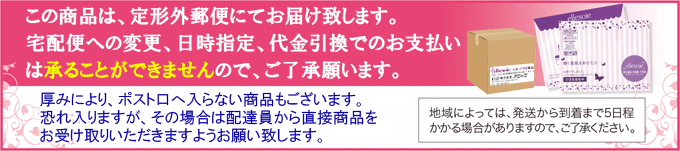 定形外でのお届けです